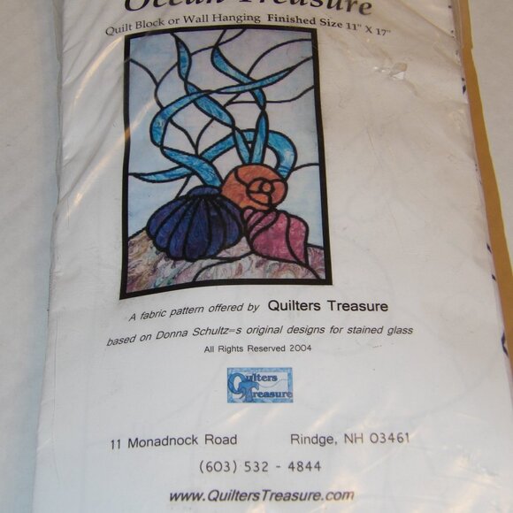 Ocean Treasures Quilt Kit Quilter's Treasure Donna Schultz - Picture 2 of 3
